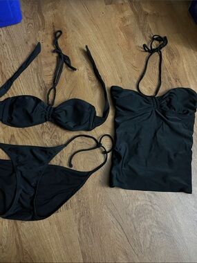 Old Navy Black Bathing Suits XS